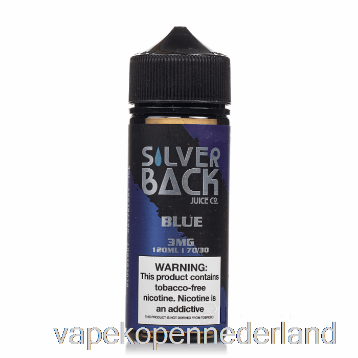 Vape Nederland Blauw - Silverback Juice Co. - 120 Ml 6 Mg